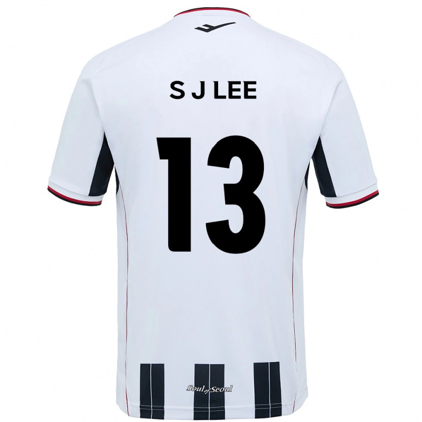 Danxen Kinder Seo-Jun Lee #13 Schwarz Rot Auswärtstrikot Trikot 2025/26 T-Shirt Schweiz