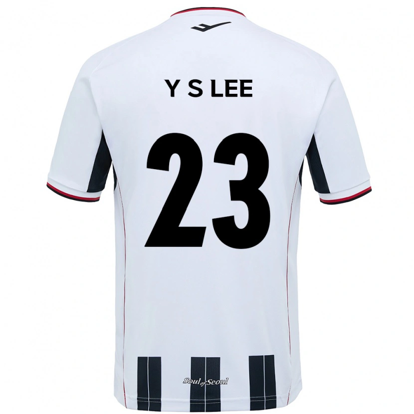 Danxen Kinder Si-Young Lee #23 Schwarz Rot Auswärtstrikot Trikot 2025/26 T-Shirt Schweiz