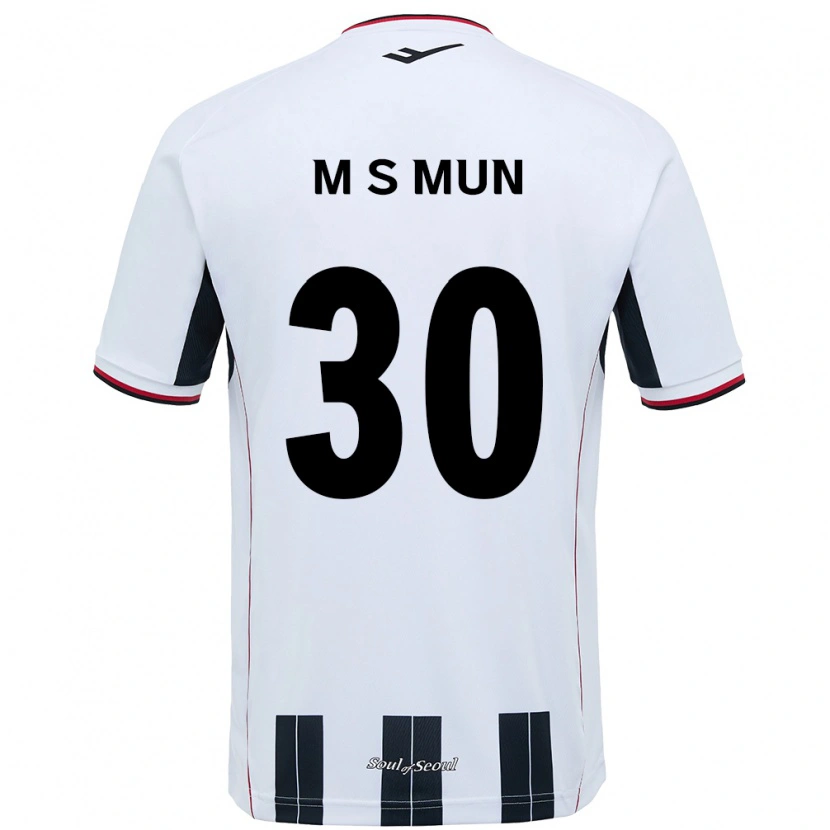 Danxen Kinder Seong-Min Mun #30 Schwarz Rot Auswärtstrikot Trikot 2025/26 T-Shirt Schweiz