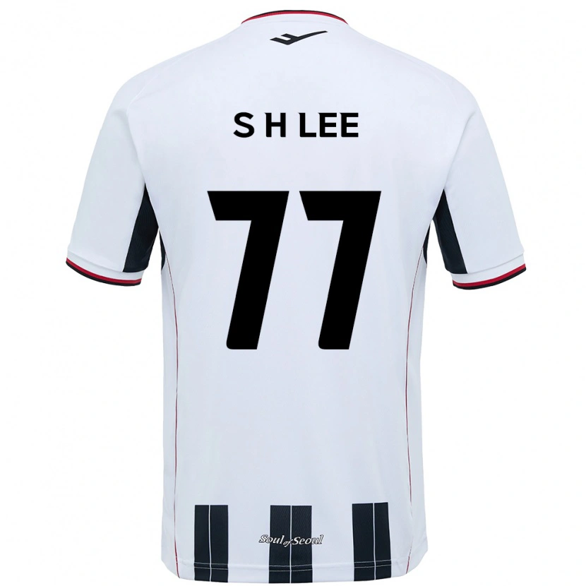 Danxen Kinder Hyeon-Seung Lee #77 Schwarz Rot Auswärtstrikot Trikot 2025/26 T-Shirt Schweiz