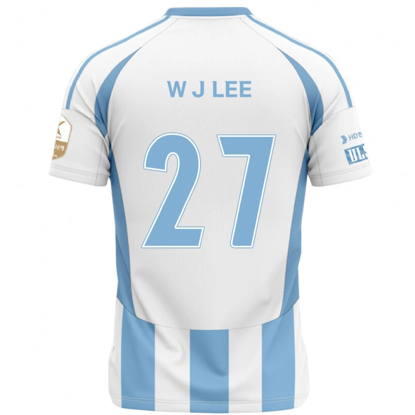Danxen Kinder Ji-Woo Lee #27 Königsblau Gelb Auswärtstrikot Trikot 2025/26 T-Shirt Schweiz