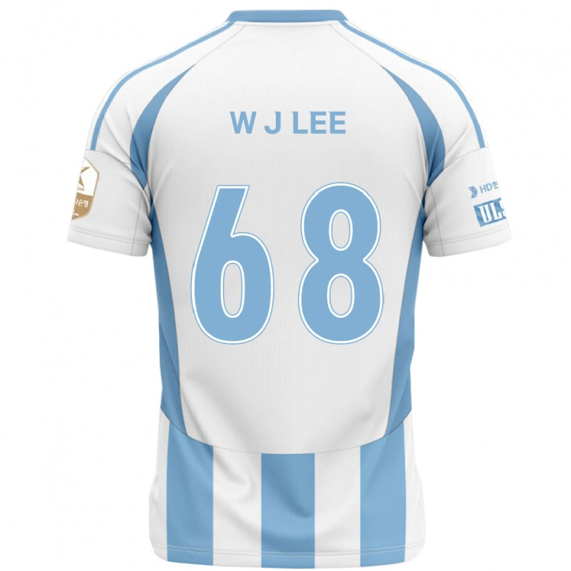 Danxen Kinder Jae-Wook Lee #68 Königsblau Gelb Auswärtstrikot Trikot 2025/26 T-Shirt Schweiz