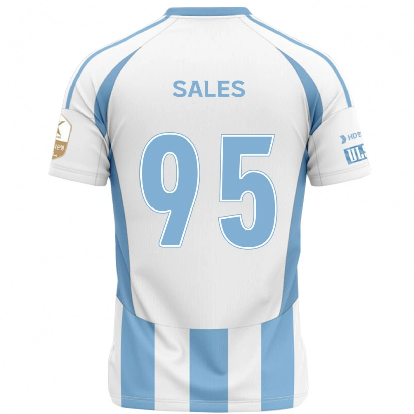 Danxen Kinder Matheus Sales #95 Königsblau Gelb Auswärtstrikot Trikot 2025/26 T-Shirt Schweiz