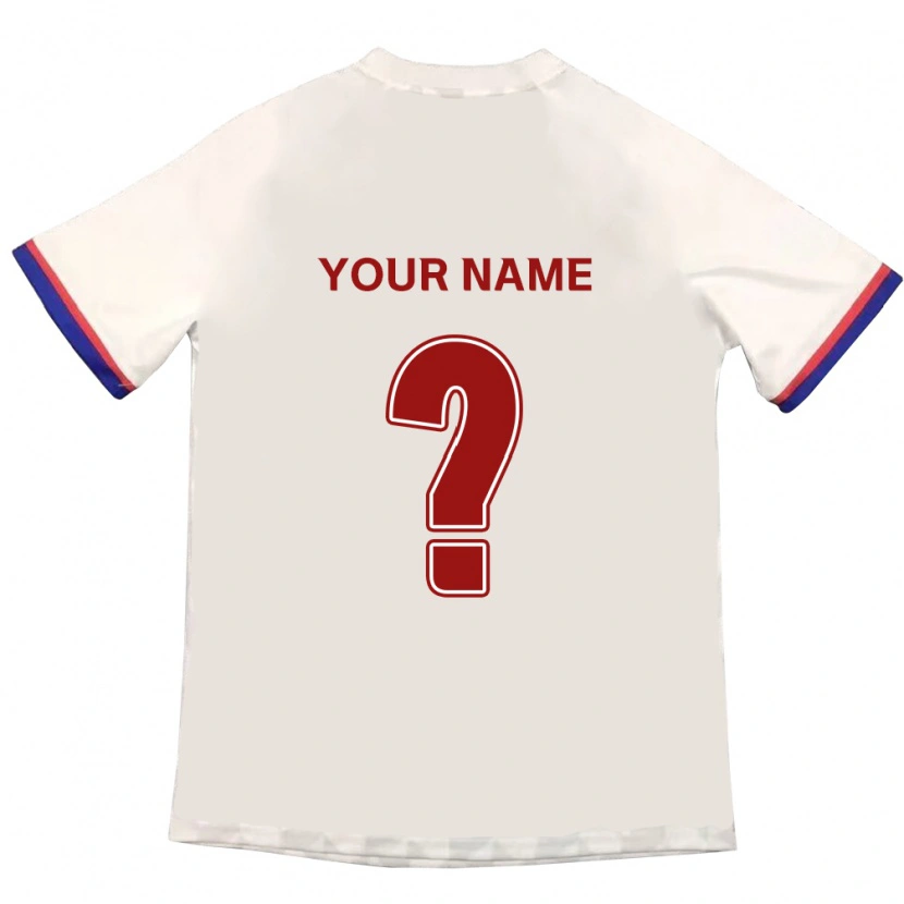 Danxen Kinder Ihren Namen #0 Königsblau Rot Auswärtstrikot Trikot 2025/26 T-Shirt Schweiz