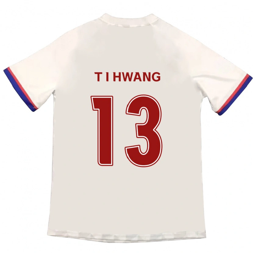 Danxen Kinder In-Taek Hwang #13 Königsblau Rot Auswärtstrikot Trikot 2025/26 T-Shirt Schweiz