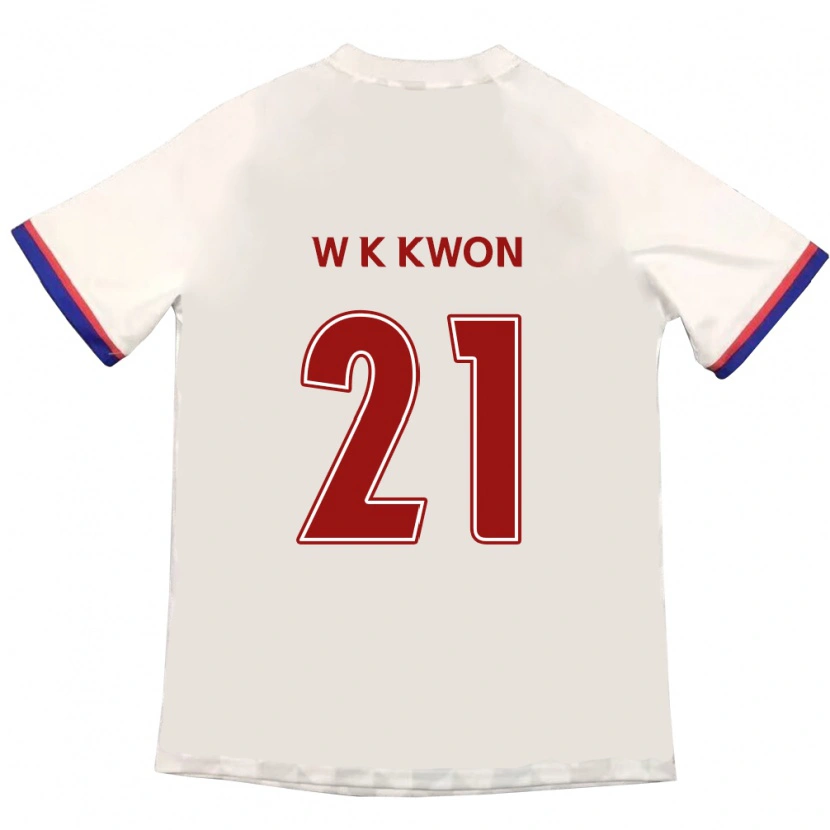 Danxen Kinder Kyung-Won Kwon #21 Königsblau Rot Auswärtstrikot Trikot 2025/26 T-Shirt Schweiz