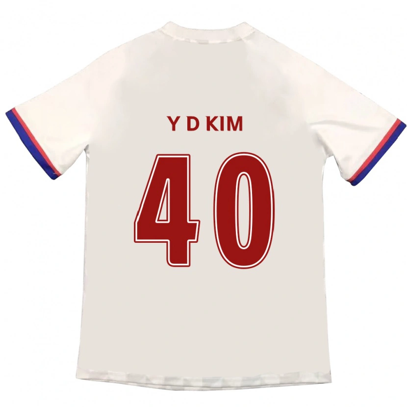 Danxen Kinder Do-Yoon Kim #40 Königsblau Rot Auswärtstrikot Trikot 2025/26 T-Shirt Schweiz