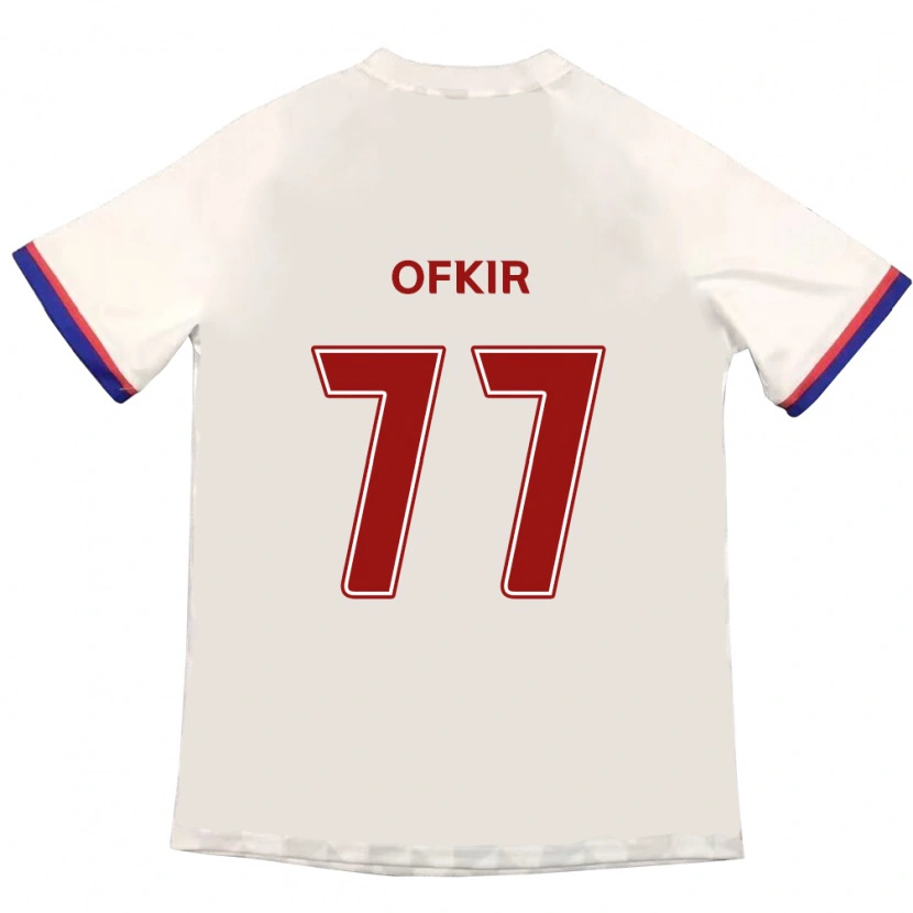 Danxen Kinder Mohamed Ofkir #77 Königsblau Rot Auswärtstrikot Trikot 2025/26 T-Shirt Schweiz