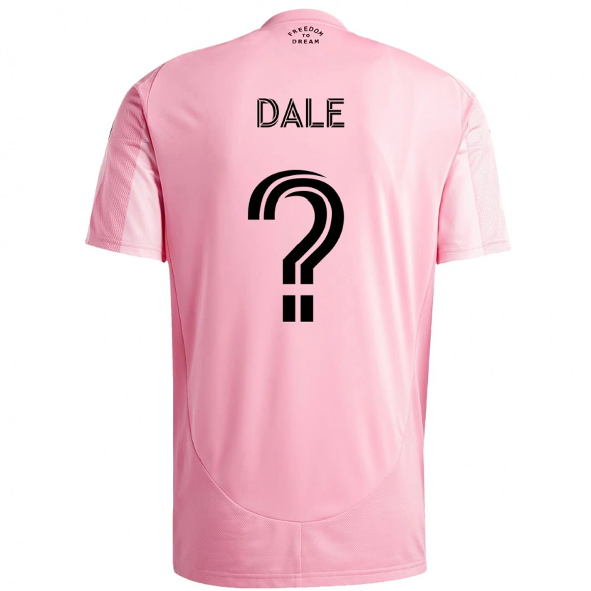 Danxen Herren Connor Dale #0 Schwarz Rosa Heimtrikot Trikot 2025/26 T-Shirt Schweiz