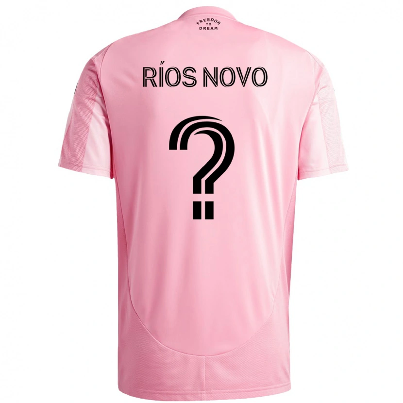 Danxen Herren Rocco Ríos Novo #0 Schwarz Rosa Heimtrikot Trikot 2025/26 T-Shirt Schweiz