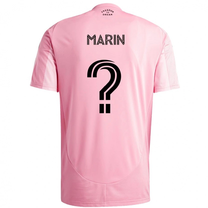 Danxen Herren Matias Marin #0 Schwarz Rosa Heimtrikot Trikot 2025/26 T-Shirt Schweiz