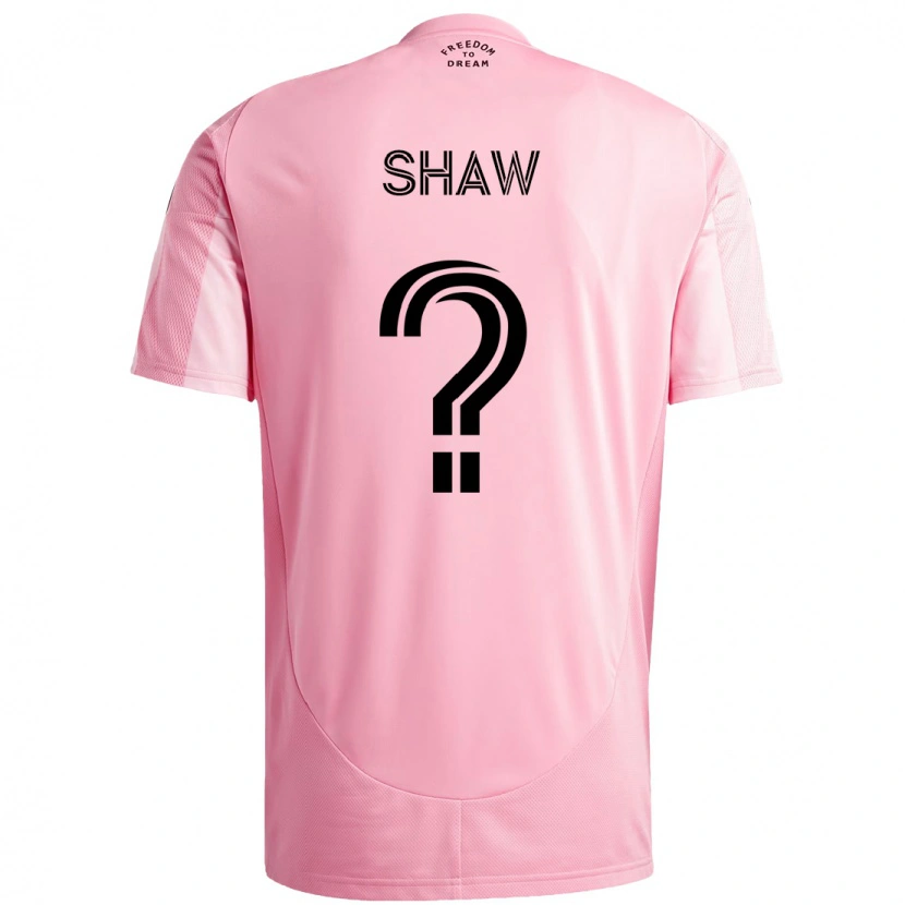 Danxen Herren Alexander Shaw #0 Schwarz Rosa Heimtrikot Trikot 2025/26 T-Shirt Schweiz