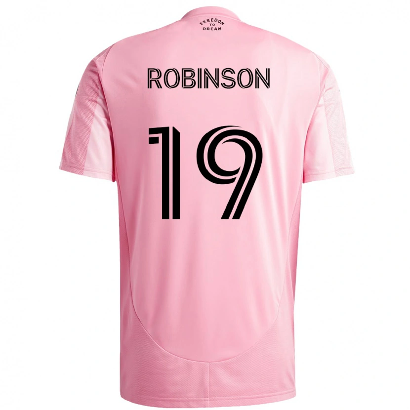 Danxen Herren Robbie Robinson #19 Schwarz Rosa Heimtrikot Trikot 2025/26 T-Shirt Schweiz