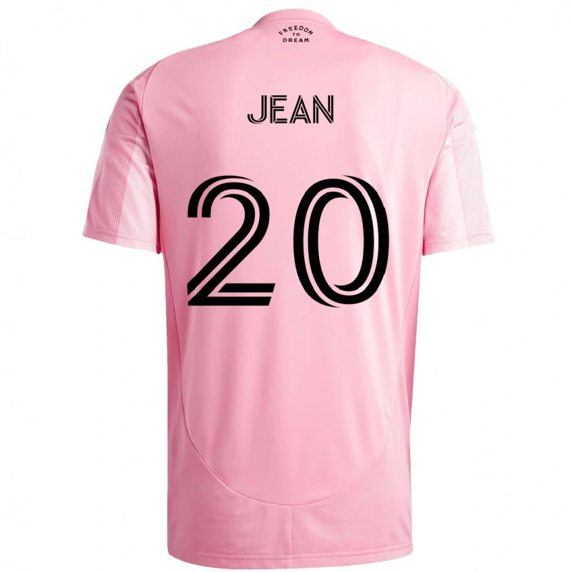 Danxen Herren Corentin Jean #20 Schwarz Rosa Heimtrikot Trikot 2025/26 T-Shirt Schweiz