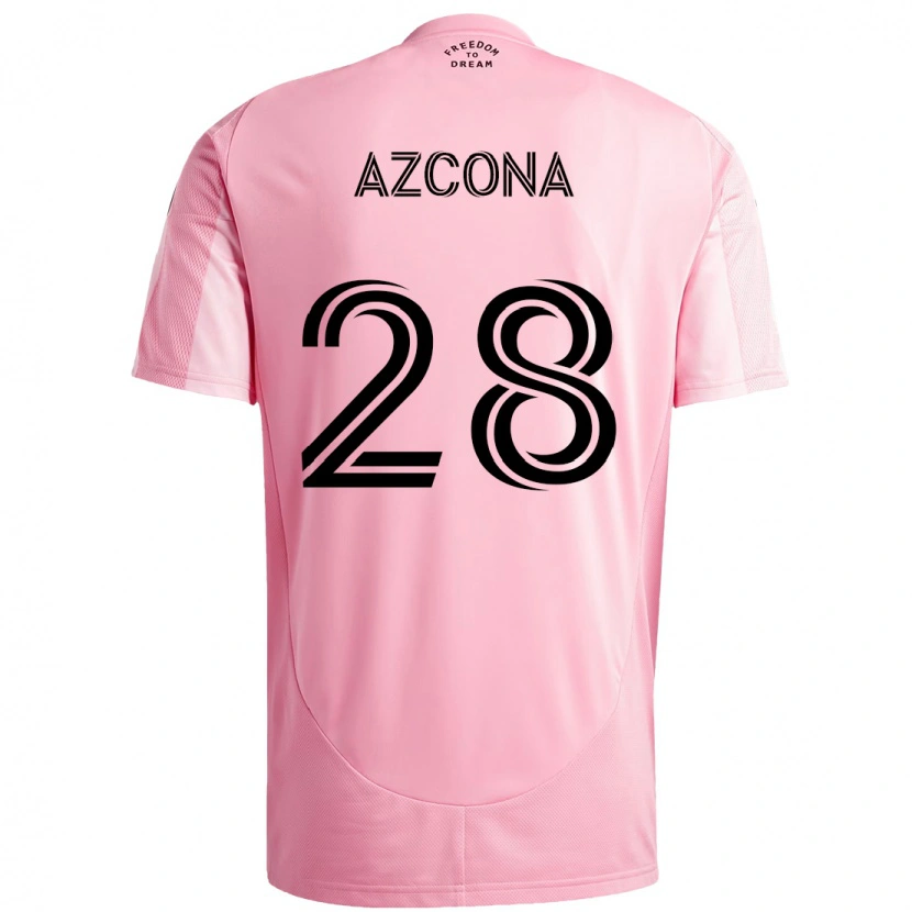 Danxen Herren Edison Azcona #28 Schwarz Rosa Heimtrikot Trikot 2025/26 T-Shirt Schweiz