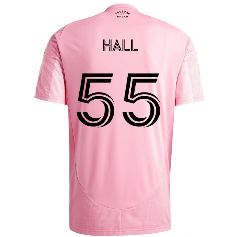 Danxen Herren Tyler Hall #55 Schwarz Rosa Heimtrikot Trikot 2025/26 T-Shirt Schweiz