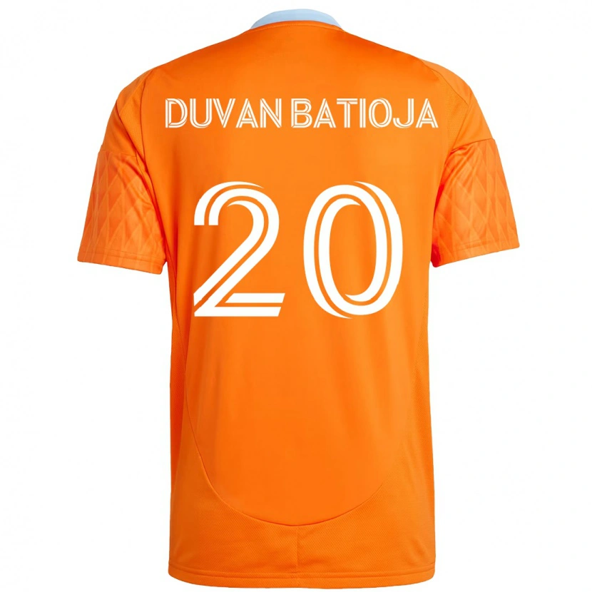 Danxen Herren Andy Batioja #20 Lila Orange Heimtrikot Trikot 2025/26 T-Shirt Schweiz
