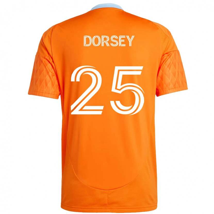 Danxen Herren Griffin Dorsey #25 Orange Weiß Heimtrikot Trikot 2025/26 T-Shirt Schweiz