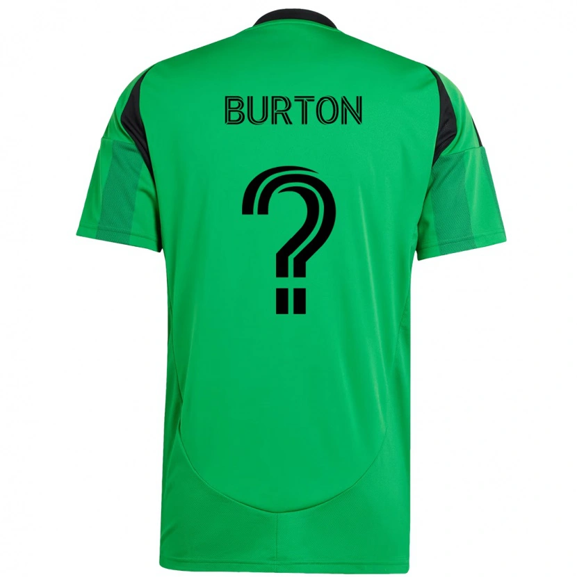 Danxen Herren Micah Burton #0 Grün Schwarz Heimtrikot Trikot 2025/26 T-Shirt Schweiz