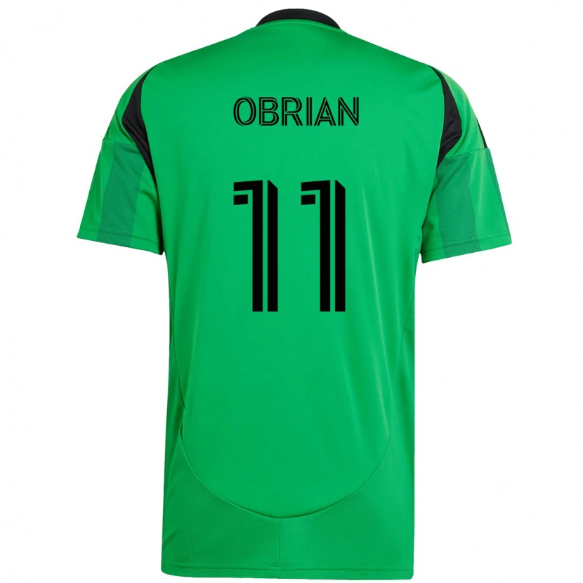 Danxen Herren Jáder Obrian #11 Grün Schwarz Heimtrikot Trikot 2025/26 T-Shirt Schweiz