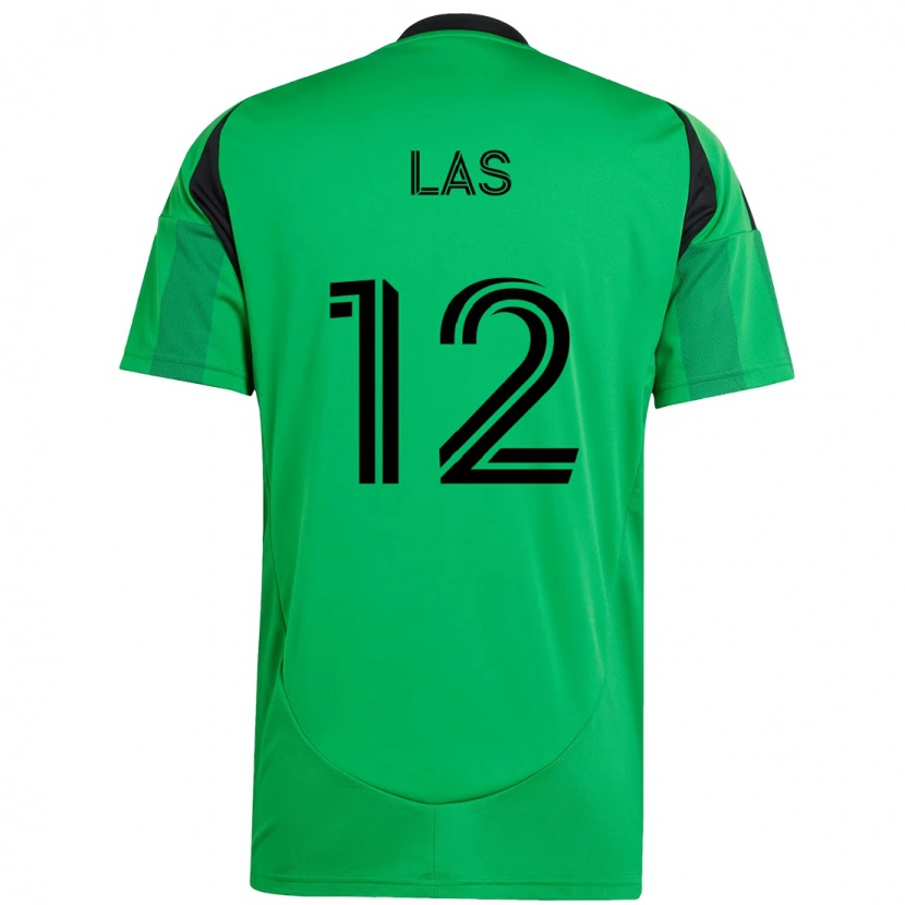 Danxen Herren Damian Las #12 Weiß Grün Heimtrikot Trikot 2025/26 T-Shirt Schweiz