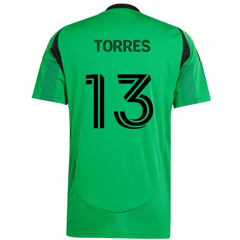 Danxen Herren Leo Torres #13 Weiß Grün Heimtrikot Trikot 2025/26 T-Shirt Schweiz