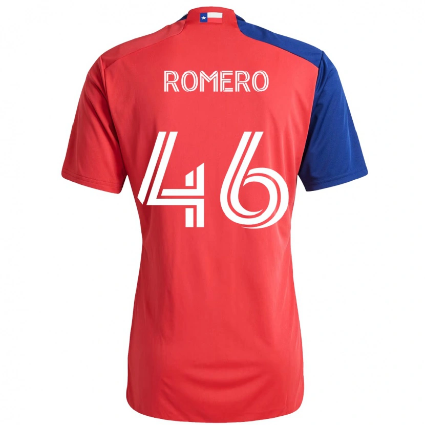Danxen Herren Isaac Romero #46 Hellblau Rot Heimtrikot Trikot 2025/26 T-Shirt Schweiz