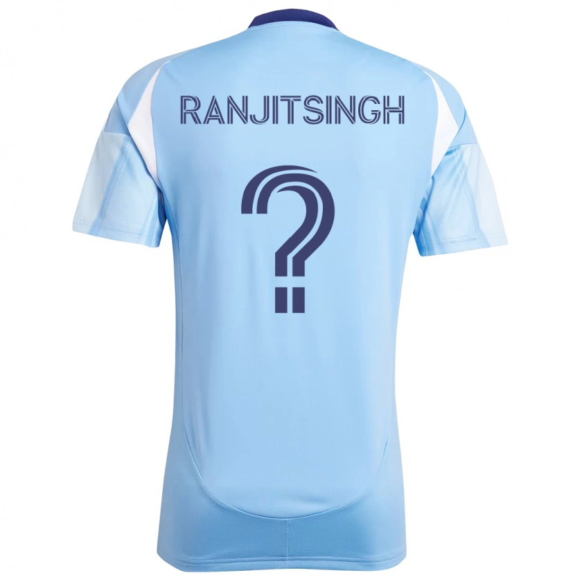 Danxen Herren Greg Ranjitsingh #0 Hellblau Heimtrikot Trikot 2025/26 T-Shirt Schweiz