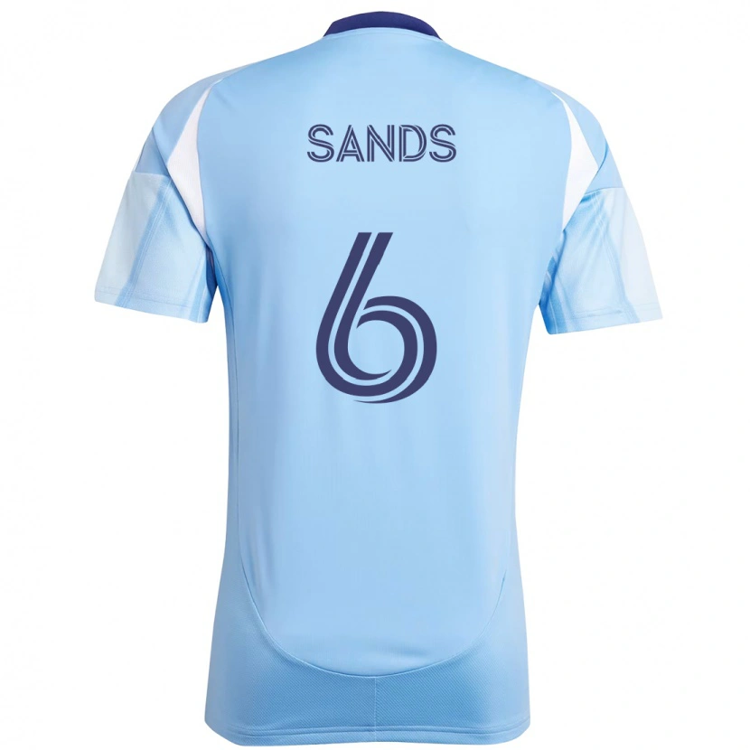 Danxen Herren James Sands #6 Schwarz Blau Orange Heimtrikot Trikot 2025/26 T-Shirt Schweiz