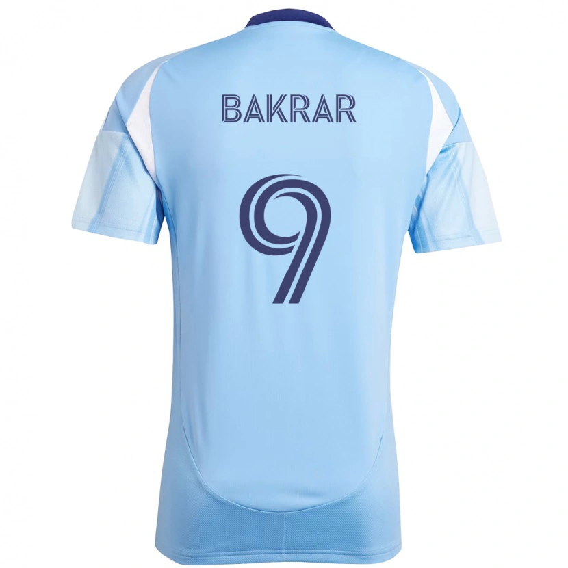 Danxen Herren Monsef Bakrar #9 Schwarz Blau Orange Heimtrikot Trikot 2025/26 T-Shirt Schweiz