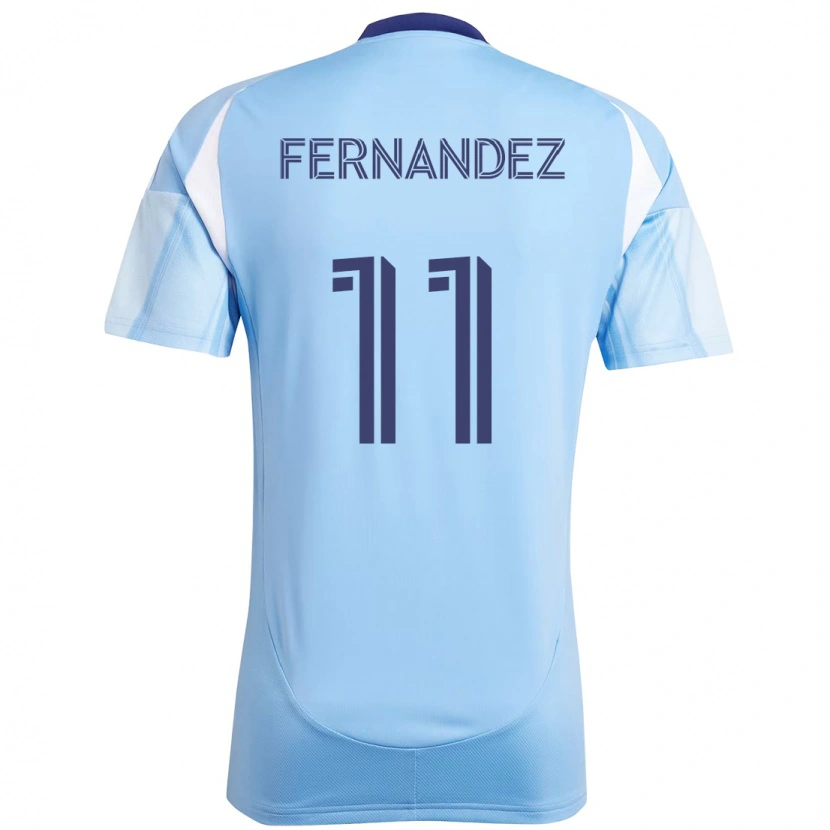 Danxen Herren Julián Fernández #11 Schwarz Blau Orange Heimtrikot Trikot 2025/26 T-Shirt Schweiz