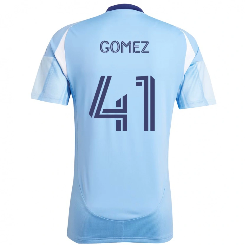 Danxen Herren Julián Gómez #41 Schwarz Blau Orange Heimtrikot Trikot 2025/26 T-Shirt Schweiz