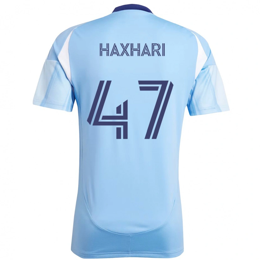 Danxen Herren Klevis Haxhari #47 Schwarz Blau Orange Heimtrikot Trikot 2025/26 T-Shirt Schweiz