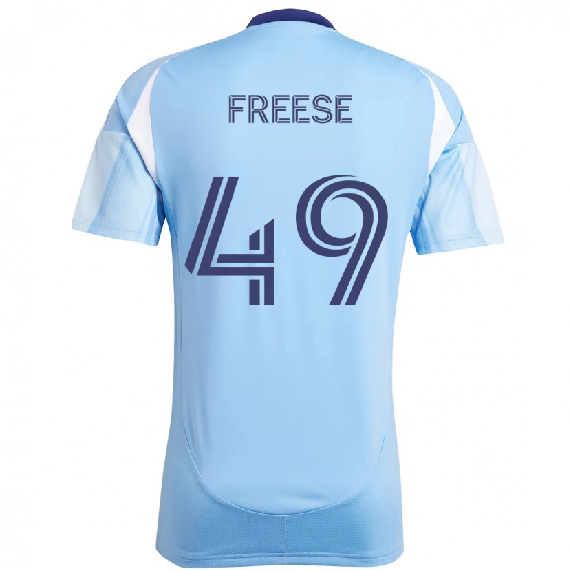 Danxen Herren Matt Freese #49 Schwarz Blau Orange Heimtrikot Trikot 2025/26 T-Shirt Schweiz