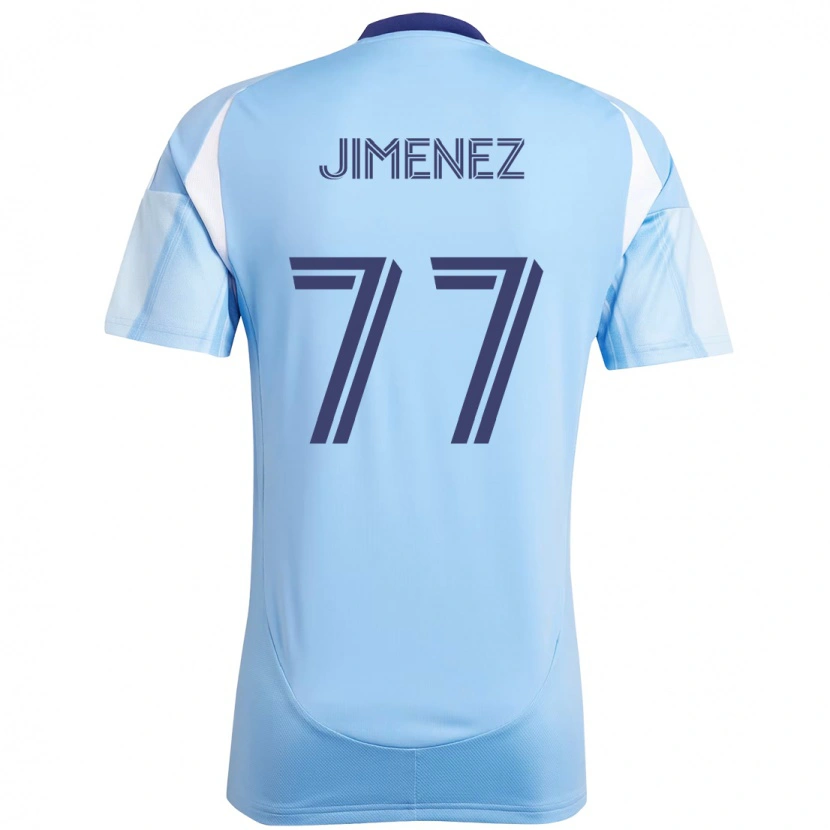 Danxen Herren Jonathan Jiménez #77 Schwarz Blau Orange Heimtrikot Trikot 2025/26 T-Shirt Schweiz