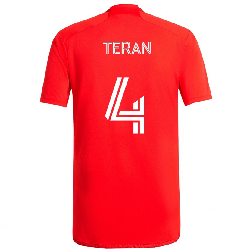 Danxen Herren Carlos Terán #4 Hellhimmelblau Blau Heimtrikot Trikot 2025/26 T-Shirt Schweiz