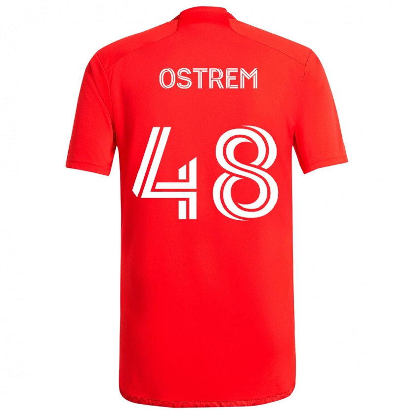Danxen Herren Charlie Ostrem #48 Hellhimmelblau Blau Heimtrikot Trikot 2025/26 T-Shirt Schweiz