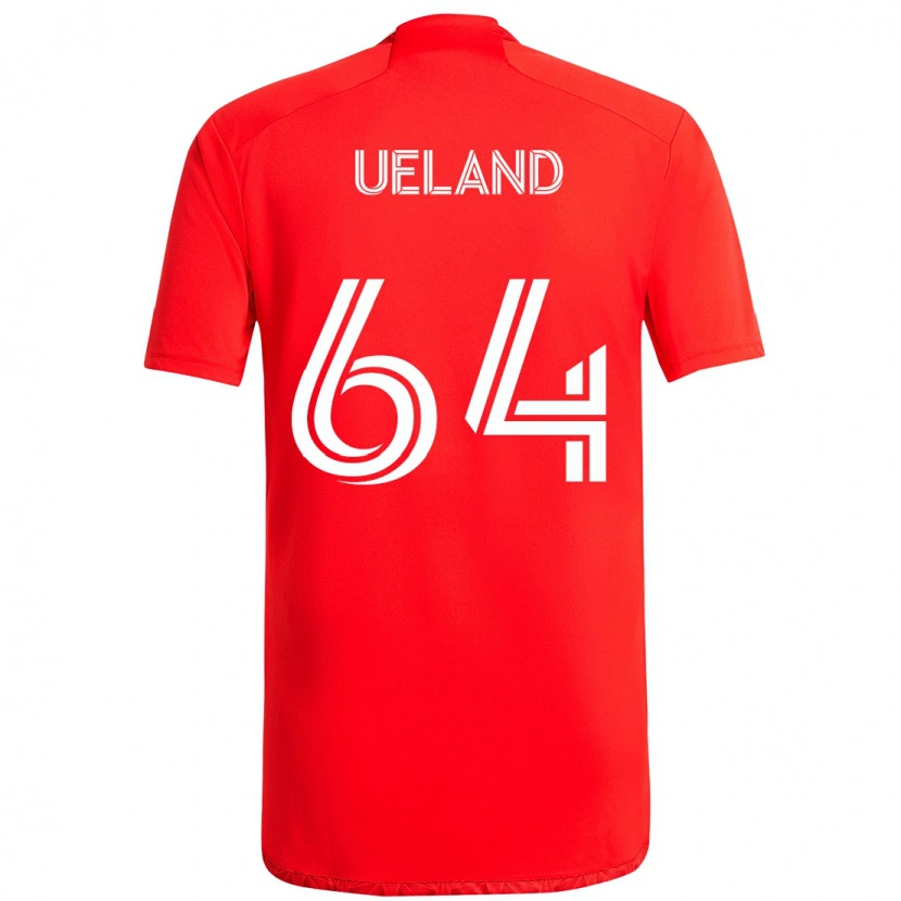 Danxen Herren Andreas Ueland #64 Hellhimmelblau Blau Heimtrikot Trikot 2025/26 T-Shirt Schweiz