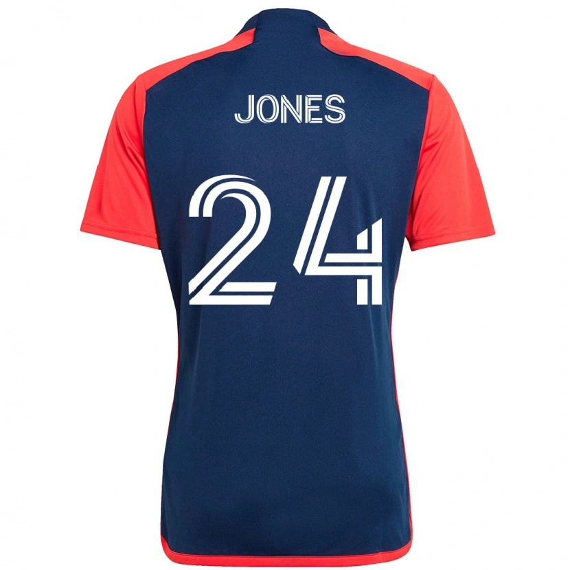 Danxen Herren Dejuan Jones #24 Blau Rot Heimtrikot Trikot 2025/26 T-Shirt Schweiz
