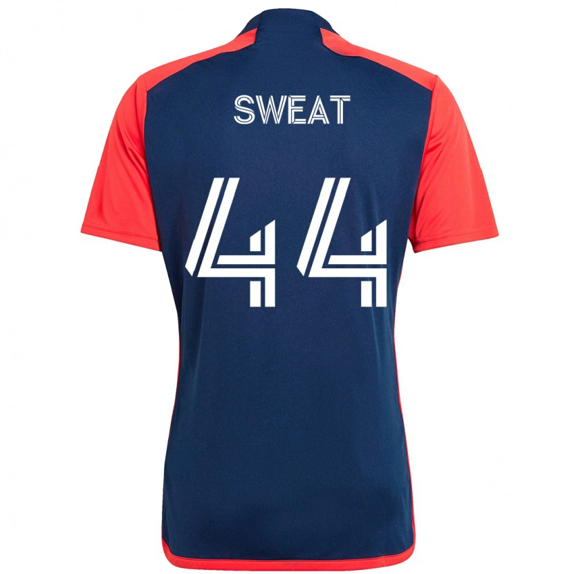 Danxen Herren Ben Sweat #44 Blau Rot Heimtrikot Trikot 2025/26 T-Shirt Schweiz