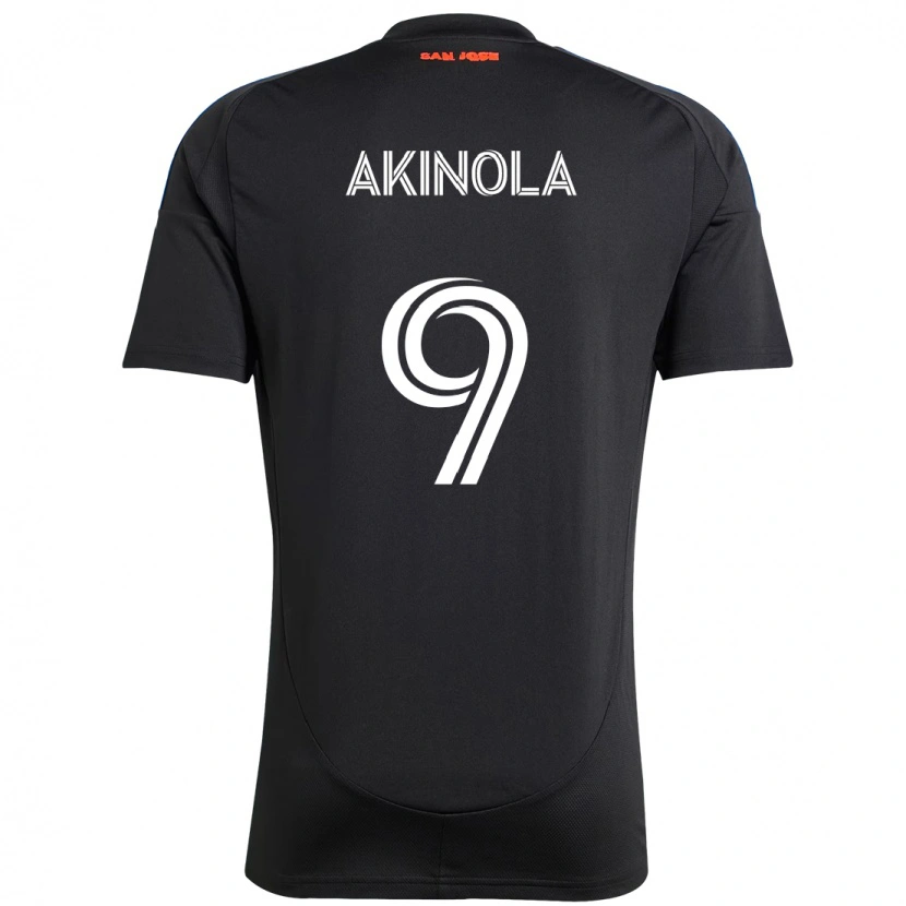 Danxen Herren Ayo Akinola #9 Weiß Rot Heimtrikot Trikot 2025/26 T-Shirt Schweiz