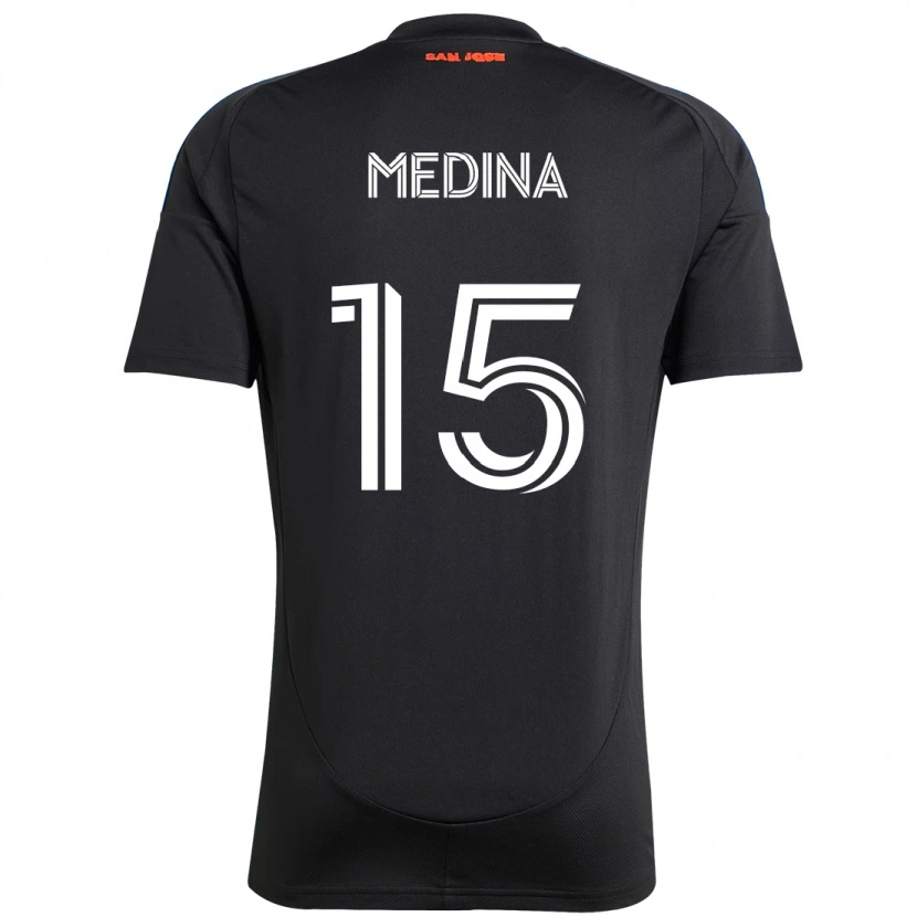 Danxen Herren Cruz Medina #15 Weiß Rot Heimtrikot Trikot 2025/26 T-Shirt Schweiz