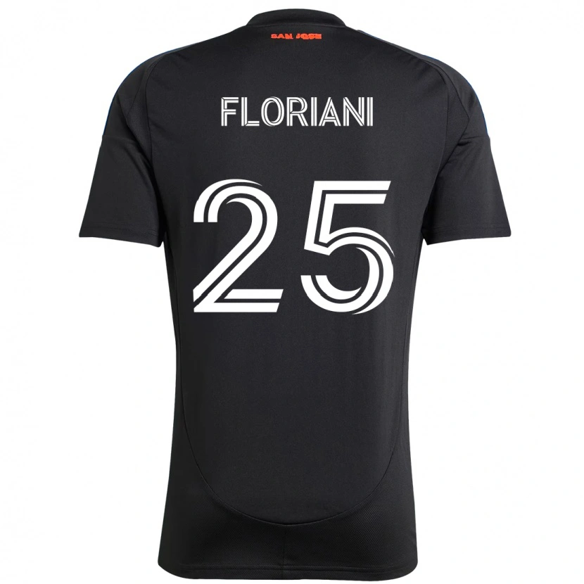 Danxen Herren Max Floriani #25 Weiß Rot Heimtrikot Trikot 2025/26 T-Shirt Schweiz