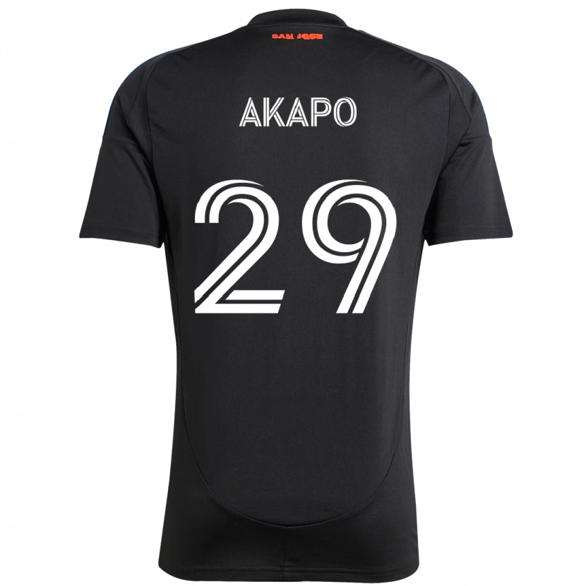 Danxen Herren Carlos Akapo #29 Weiß Rot Heimtrikot Trikot 2025/26 T-Shirt Schweiz