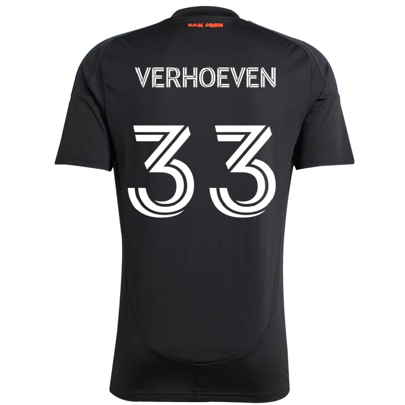 Danxen Herren Oscar Verhoeven #33 Weiß Rot Heimtrikot Trikot 2025/26 T-Shirt Schweiz