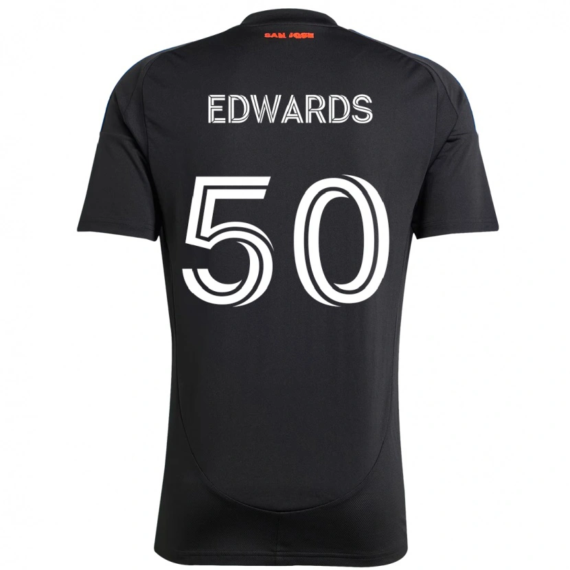 Danxen Herren Aaron Edwards #50 Weiß Rot Heimtrikot Trikot 2025/26 T-Shirt Schweiz