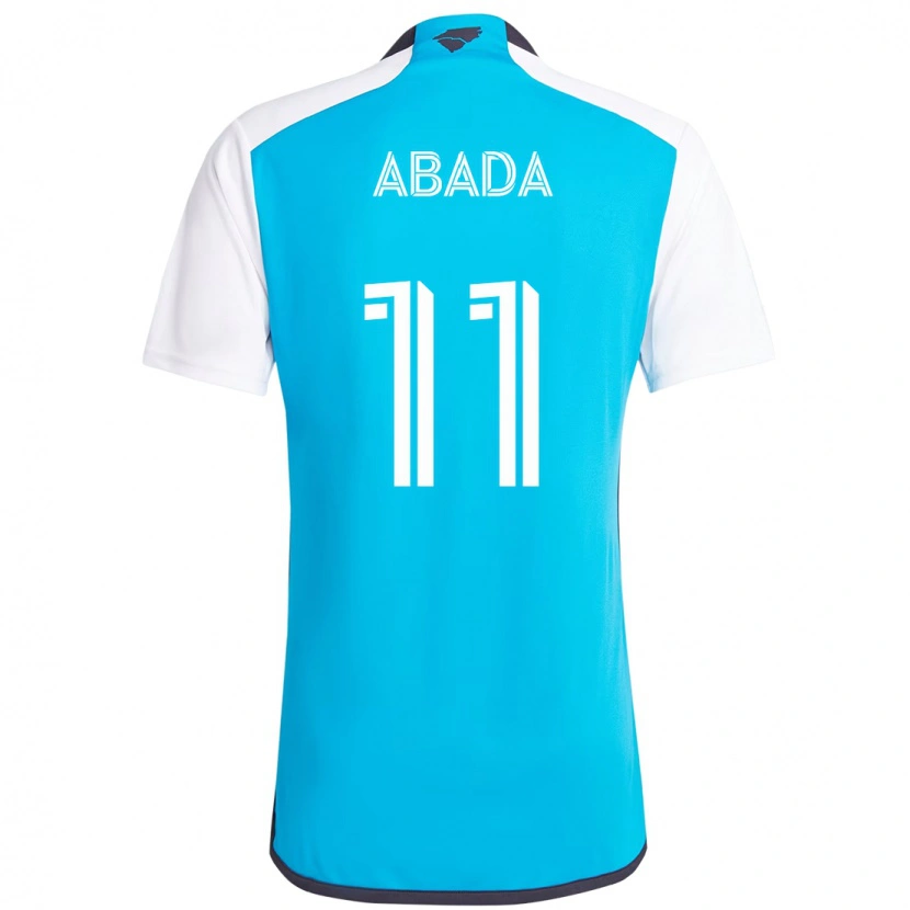 Danxen Herren Liel Abada #11 Himmelblau Weiß Heimtrikot Trikot 2025/26 T-Shirt Schweiz