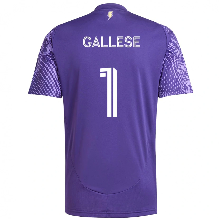 Danxen Herren Pedro Gallese #1 Weiß Lila Heimtrikot Trikot 2025/26 T-Shirt Schweiz
