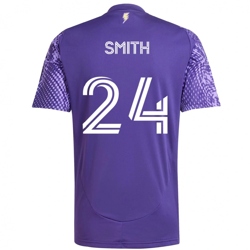 Danxen Herren Kyle Smith #24 Weiß Lila Heimtrikot Trikot 2025/26 T-Shirt Schweiz