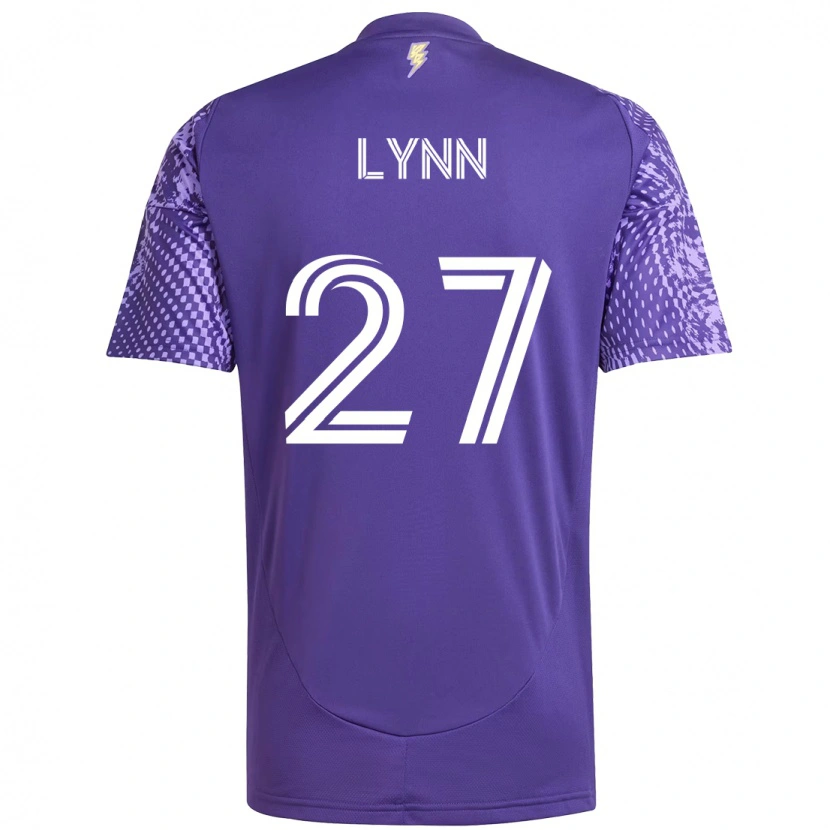 Danxen Herren Jack Lynn #27 Weiß Lila Heimtrikot Trikot 2025/26 T-Shirt Schweiz